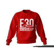 Odzież do sportów motorowych - Bluza BMW E30 classic czerwona-XS - miniaturka - grafika 1