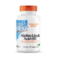 Serce i układ krążenia - Doctors Best ALA - kwas alfa liponowy 150 mg Suplement diety 120 kaps. - miniaturka - grafika 1