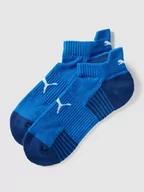 Skarpetki męskie - Krótkie skarpety z detalami z logo w zestawie 2 szt. model ‘Cushioned’ - miniaturka - grafika 1