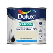 Emalie - Farba akrylowa Dulux Rapidry 400 ml MAT kremowa klasyka - miniaturka - grafika 1