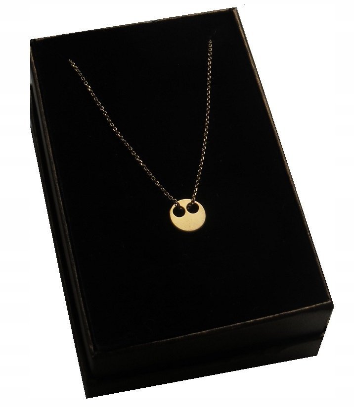 Naszyjnik kółeczko CELEBRYTKA srebro 925 45cm