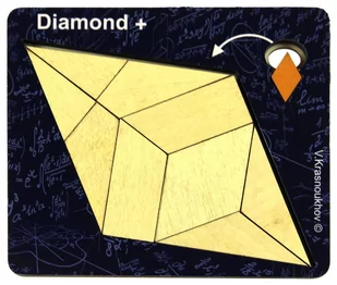 Recent Toys, łamigłówka Krasnoukhov's Diamond - Łamigłówki - miniaturka - grafika 1