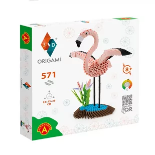 Origami 3D - Flaming - Zabawki kreatywne - miniaturka - grafika 1