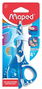 Maped Nożyczki zenoa fit szkolne asymetryczne 13 cm - Przybory szkolne - miniaturka - grafika 1