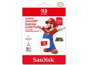 Akcesoria do Nintendo - Karta pamięci NINTENDO Switch 2 microSD Express card 256 GB Sandisk Czerwony - miniaturka - grafika 1