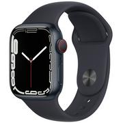 Smartwatch - Apple Watch Series 7 LTE 41mm Midnight Aluminum/Midnight Sport - miniaturka - grafika 1