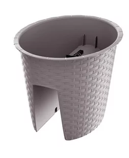 Doniczka Ratolla Railing Oval DRLB300 mocca Prosperplast - Donice - miniaturka - grafika 1