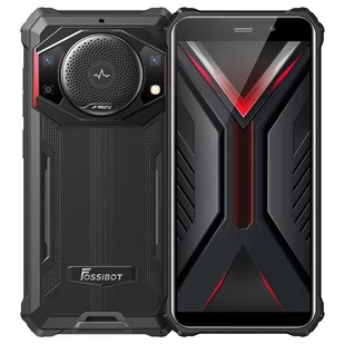 FOSSiBOT F101 4GB/64GB czarno-czerwony - Telefony komórkowe - miniaturka - grafika 2