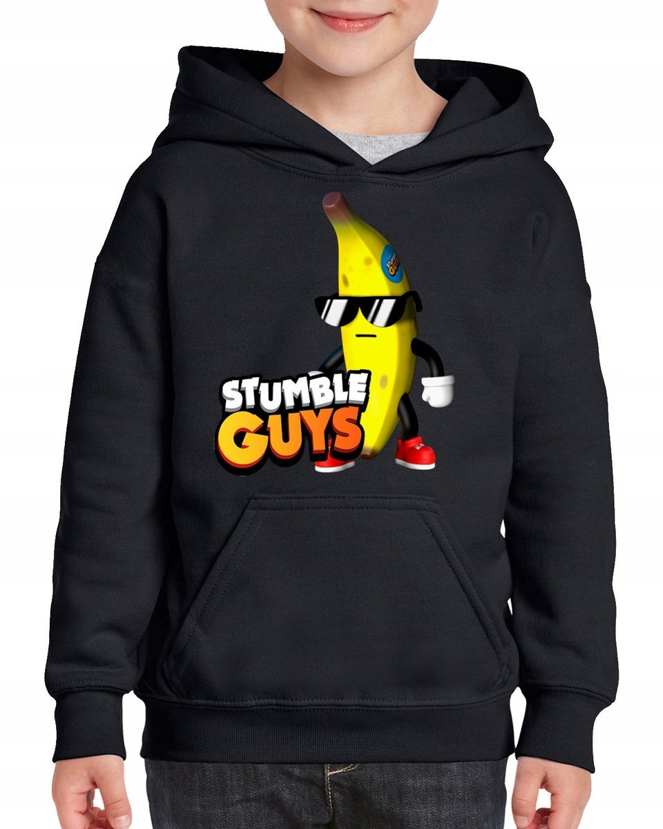 BLUZA DZIECIĘCA Z KAPTUREM STUMBLE GUYS 140 3157