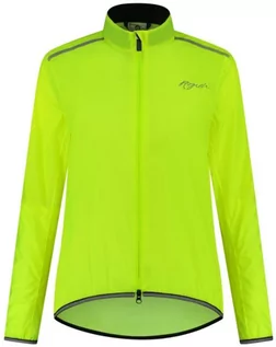 Kurtki damskie - Damska Kurtka Rowerowa  Rogelli Essential | Fluo Yellow - Rozmiar M - grafika 1