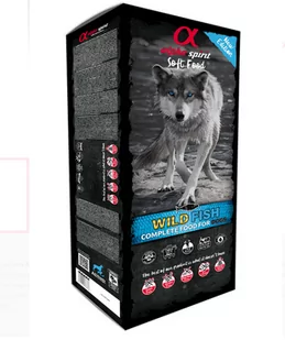 ALPHA SPIRIT Wild Fish 9kg (45x200g-tacki) +ALPHA SPIRIT Przysmak w kostkach dla psa RYBA 50g - Przysmaki dla psów - miniaturka - grafika 2