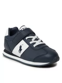 Buty dla chłopców - Ralph Lauren Polo Sneakersy Pony Jogger PS RF103419 Granatowy - grafika 1