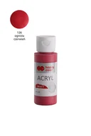 Przybory szkolne - Artequipment HAPPY COLOR ACRYL MAT 60 ML OGNISTA CZERWIEŃ uniw 327340-uniw - miniaturka - grafika 1