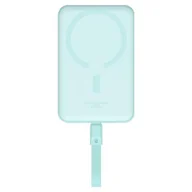 Powerbanki - Baseus Magnetic Mini 10000mAh 20W MagSafe Miętowy - miniaturka - grafika 1