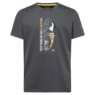 Koszulki sportowe męskie - Koszulka męska La Sportiva Solution T-Shirt M Rozmiar: XXL / Kolor: szary - miniaturka - grafika 1