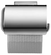 Stojaki i wieszaki na papier toaletowy - DURAVIT 0099551000 Uchwyt na papier Karree chrom - miniaturka - grafika 1