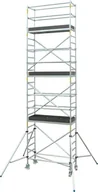 Rusztowania - Rusztowanie aluminiowe przejezdne DRABEX RA 1120 6,11m 311B - miniaturka - grafika 1