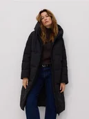 Kurtki damskie - Reserved - Pikowana kurtka z puchem - czarny - miniaturka - grafika 1