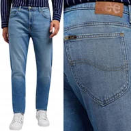 Spodnie męskie - Lee RIDER SLIM Worn in Travis DOPASOWANE ZW����ANE BLUE D��INS W32 L30 - miniaturka - grafika 1