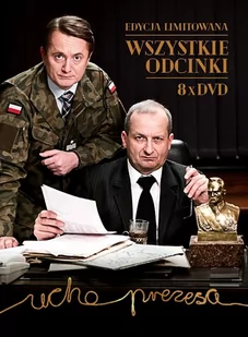 Ucho Prezesa Wszystkie odcinki Edycja Limitowana 8 DVD) - Filmy muzyczne DVD - miniaturka - grafika 1
