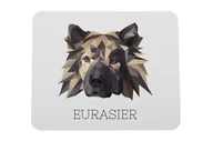 Podkładki pod mysz - Eurasier podkładka geometryczny Art-Dog - miniaturka - grafika 1