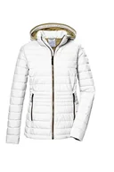 Kurtki damskie - G.I.G.A. DX Damska kurtka pikowana/kurtka przejściowa z kapturem GS 69 WMN QLTD JCKT, złamana biel, 48, 42685-000 - miniaturka - grafika 1