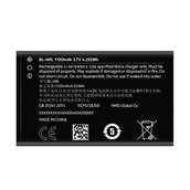 Baterie do telefonów - Dla Nokia 5310 (2020) / 3310 (2017) 3.70V 1150mAh Wymiana zespołu akumulatora litowo-jonowego (kodowanie: BL-4W - miniaturka - grafika 1