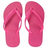 Klapki i japonki damskie - Havaianas Japonki Dziecięce Różowe Wsuwane 23-24 Żij - miniaturka - grafika 1