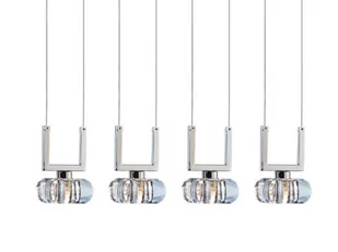 Azzardo Lampa wisząca Rubic 4a 1798-4PB - Lampy sufitowe - miniaturka - grafika 1