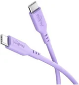 Kable USB - Kabel silikonowy USB-C™, 1,5 m, liliowy - miniaturka - grafika 1