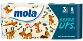 Papier toaletowy - Mola Papier toaletowy BĘDZIE UPS 3-warstwy 150 listkow op 8szt - miniaturka - grafika 1