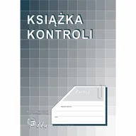 Druki akcydensowe - Michalczyk&Prokop Książka kontroli A4 NOWA P11-U - miniaturka - grafika 1
