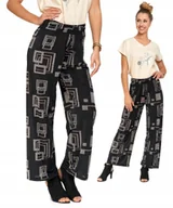 Spodnie damskie - Alladynki Luźne Spodnie Damskie Pumpy S/M MORAJ - miniaturka - grafika 1