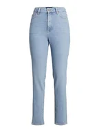 Spodnie damskie - JACK & JONES damskie spodnie jeansowe, jasnoniebieski (light blue denim), 28W / 32L - miniaturka - grafika 1