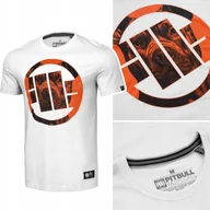 Koszulki męskie - Koszulka T-Shirt męski bawełniany Pit Bull Orange Dog r. XXXL - miniaturka - grafika 1