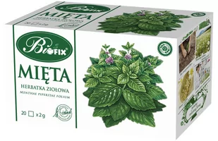 BiFIX Mięta herbatka ziołowa ekspresowa 20 torebek 1125660 - Zioła - miniaturka - grafika 1