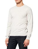 Swetry męskie - CASUAL FRIDAY Karl Crew Neck Knit sweter męski, 50813_light grey melanż, XXL - miniaturka - grafika 1