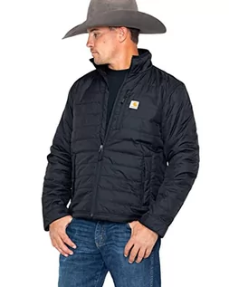 Kurtki męskie - Carhartt Męska kurtka Big & Tall Gilliam, Czarny, L - grafika 1