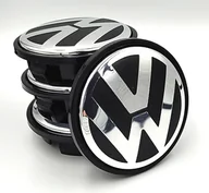 Akcesoria motoryzacyjne - VOLKSWAGEN DEKIELKI na felgi zaślepki felg KAPSLE kołpaczki VW 65mm 4 szt. - miniaturka - grafika 1