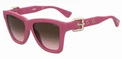 Okulary przeciwsłoneczne - Okulary MOSCHINO MOS131-S-MU1. Okulary przeciwsłoneczne, Kolor różowy. Kobieta. - miniaturka - grafika 1