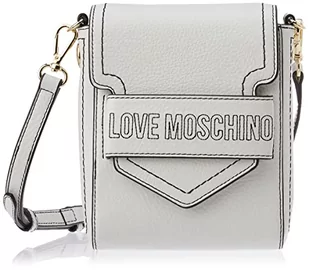 Love Moschino Damska torba na ramię Borsa A Spalla, rozmiar uniwersalny, biały - jeden rozmiar - Torebki damskie - miniaturka - grafika 1