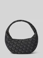 Torebki damskie - Torba z uchwytami i detalem z logo - miniaturka - grafika 1