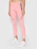 Spodnie damskie - Guess Legginsy Angelica O1GA54 MC03W Różowy Slim Fit - miniaturka - grafika 1