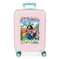 Walizki - Disney Urok Różowy Kabina Walizka 38x55x20 cms Sztywne ABS Zamknięcie kombinowane boczne 34L 2 kg 4 Podwójne Koła Bagaż ręczny, Różowy, Walizka kabinowa - miniaturka - grafika 1