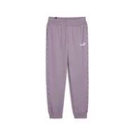Spodnie damskie - Damskie Spodnie PUMA ESS TAPE SWEATPANTS FL CL 67599930 – Fioletowy - miniaturka - grafika 1
