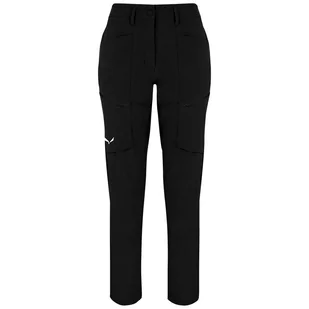 Damskie spodnie Salewa Puez Dst W Cargo Pants Rozmiar: L / Kolor: czarny - Spodnie sportowe damskie - miniaturka - grafika 1