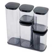 Pojemniki kuchenne - Joseph Joseph JJ Zestaw 5 pojemników do przechowywania Podium ODBIERZ RABAT 5% NA PIERWSZE ZAKUPY 81071 [9233034] - miniaturka - grafika 1