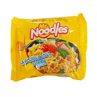 Danie instant Mr. Noodles Curry Flavor 1 pack - Szybkie dania obiadowe - miniaturka - grafika 1