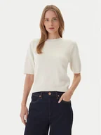 Swetry damskie - Kontatto Sweter 3M0804C Écru Regular Fit - miniaturka - grafika 1