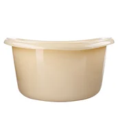 Inne artykuły do sprzątania - Altom MISKA OKRĄGŁA SOLIDNA 25L BEŻ 5902443992865 - miniaturka - grafika 1